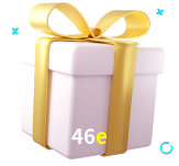 Receba seus bônus de boas-vindas no 46e